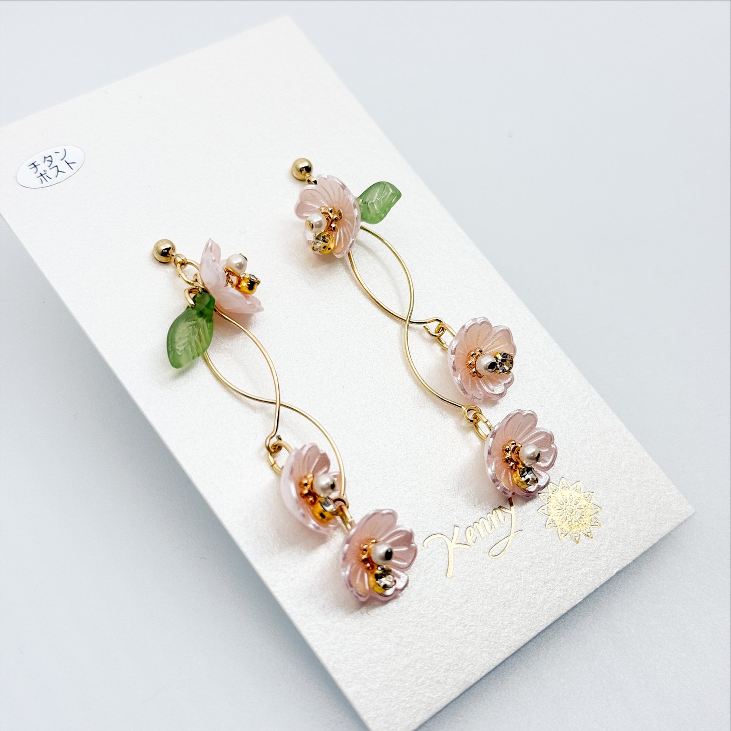 フラワー ピアス/イヤリング