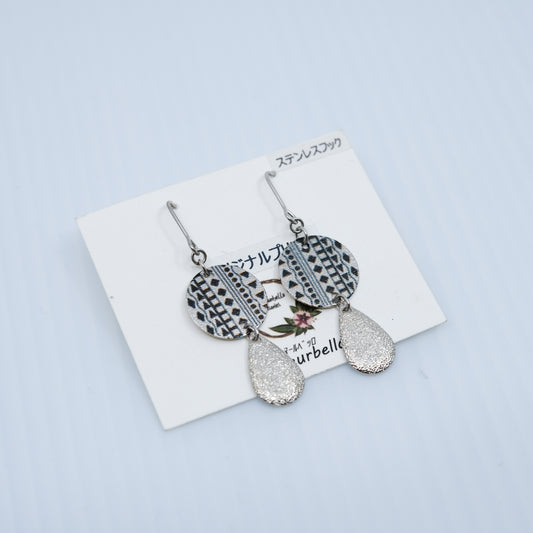 シルバーエスニック ピアス/イヤリング