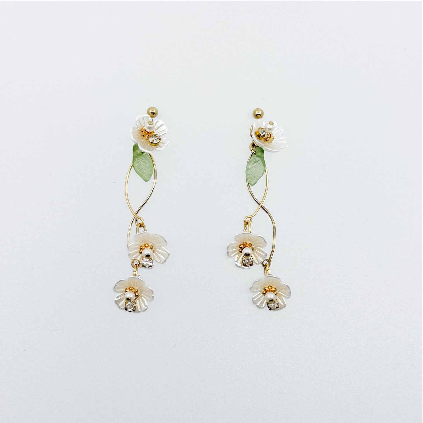 フラワー ピアス/イヤリング
