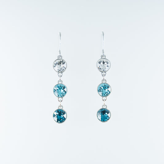 3連クリスタルガラス